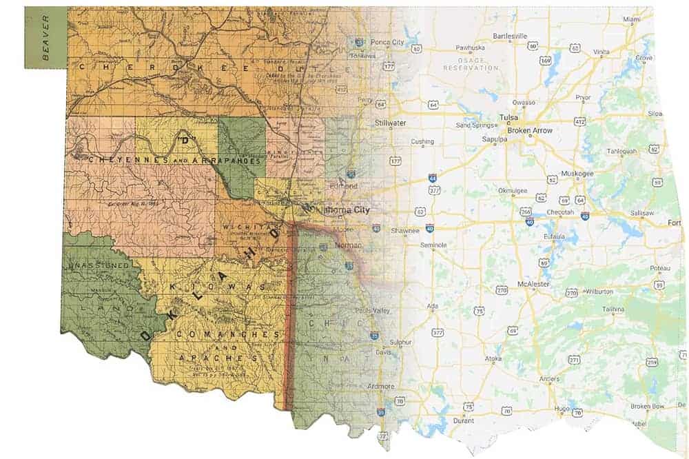 Oklahoma Map